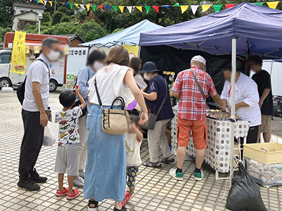 マルシェの様子